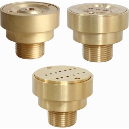DN25 1" New Swimming Pool Spa Brass Deck Jet Fountain Nozzle