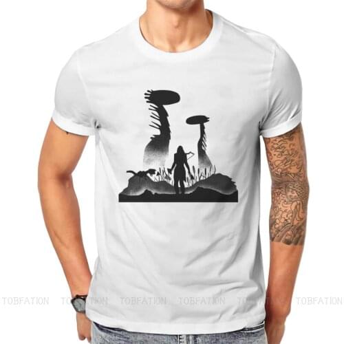 Horizon Zero Dawn Action Game Tallneck T Shirt Classic Grunge Summer Oversized Cotton Mens Clothing Harajuku O-Neck TShirt