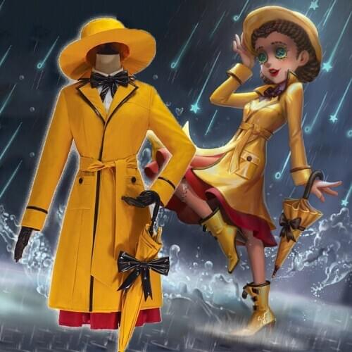 Game Identity V Cosplay costumes Survivor Doctor Emily Dyer Cosplay Costume Singing in the Rain Skin Anime Cosplay Women Dresses