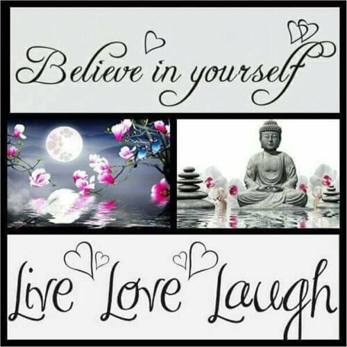 Full square/round diamond painting Embroidery Rhinestone Mosaic "Buddha statue flower"Cross Stitch Wedding decoration BK