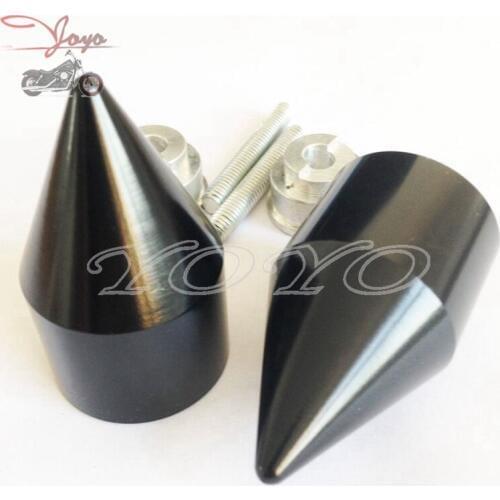 Motorcycle Spike HandleBar Ends For Honda CBR929RR 00-01 CBR954RR 02-03 VTR1000 98-05 CBR1000RR 04-12 GL1800 GoldWing 01-12