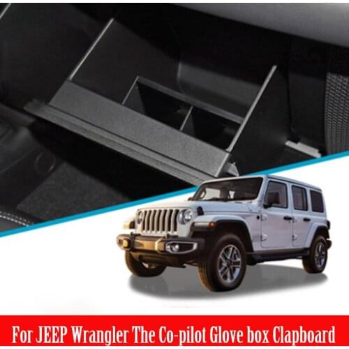 Dedicated To Copilot Glove Box Partition Interior Change Storage Box Accessoriesh Classified Storage Partition For Jeep Wrangler