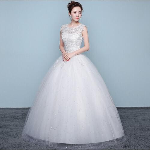 AIJINGYU Simple Tulle Train Pictures Big Sexy Short 2021 Exotic Lace Bridal Robes Traditional Wedding Dresses