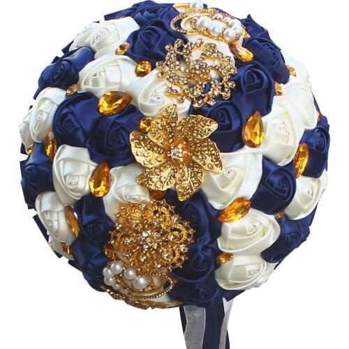 Wedding Supplies Festive Hand Flower Bride Fashion Korean Flash Water Diamond Alloy