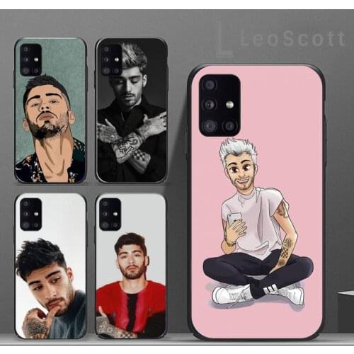Zayn malik Aesthetic Amazing landscape Phone Cases For Samsung A50 A51 A71 A31 A21S S8 S9 S10 S20 S21 Plus Fe Ultra 4G 5G