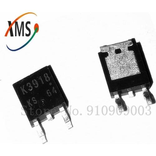 10PCS 2SK3918 SOT252 K3918 SOT TO-252 MOSFET SMD new and original IC