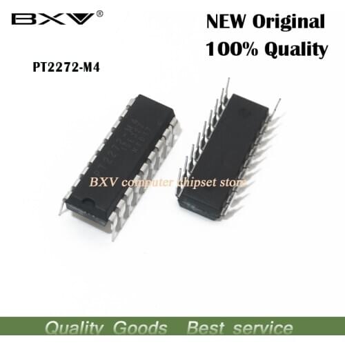 10PCS PT2272-M4 DIP18 PT2272 DIP 2272-M4 DIP-18 new original IC
