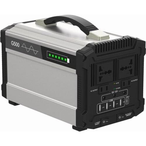 120000mAh DC12V AC 220V output 1000 watts most powerful solar generator with 12v lithium portable energy