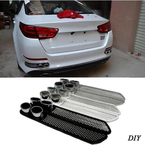 2PCS Car Decoration Modification Tail Throat Exhaust Pipe Shark Pull Wind Simulation Car Sticker Car Accessories Auto products