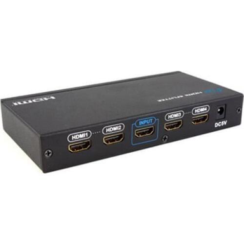 314PRO Support 1080P 4 ways HDMI divider,HDMI power splitter,1X4 HDMI splitter support 4K 2K HDMI SWITCH box video adapter