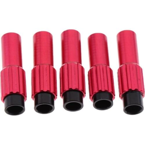 5pcs Mountain Road Bike Inline Shift Cable Adjuster Derailleur Speed Adjustment Screws Adapter Connector