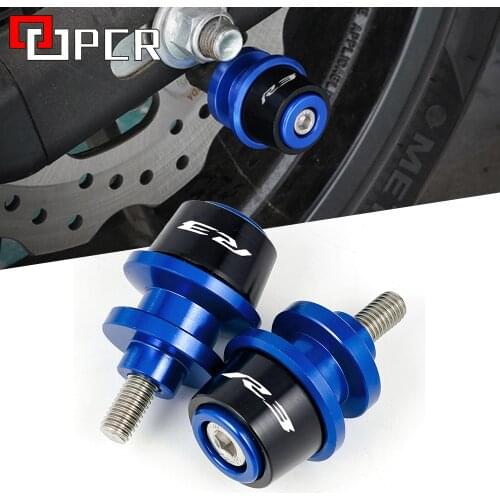 For YZF-R3 YZFR3 For Yamaha YZF R3 2015 2016 2017 2018 2019 2020 Accessories Motorcycle 6MM Swingarm Spools Slider Stand Screws
