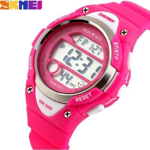 SKMEI Fashion Casual Childrens Watches Waterproof Multifunction Sport Digital Watch Girls Boy Wristwatches For Children Kids