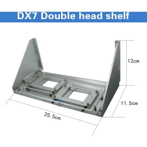 DX7 Double Print Heads Carriage Base For DX7 Printer Metal Bracket Support