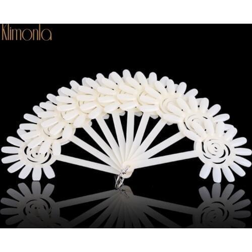 Hot Selling 10 PCS/Lot 120 Sunflower Shape False Nail Nail Art Tips Polish Board Display Fan Wheel Practice DIY Manicure Tool