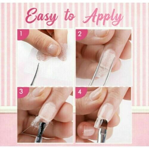 Nail Glue Extension Fiber Apply Layer Structural Gel Nails Heating Reinforcement Tool L5A1