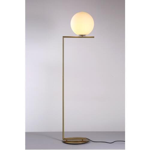 Creative Simple Floor Lamps Glass Ball Standing Lamp lampara de pie