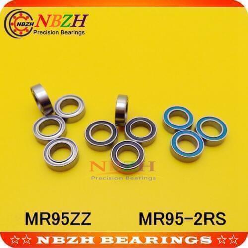 NBZH free shipping miniature ball bearing (stainless steel 440C material) SMR95ZZ 5*9*3 mm 200pcs/lot