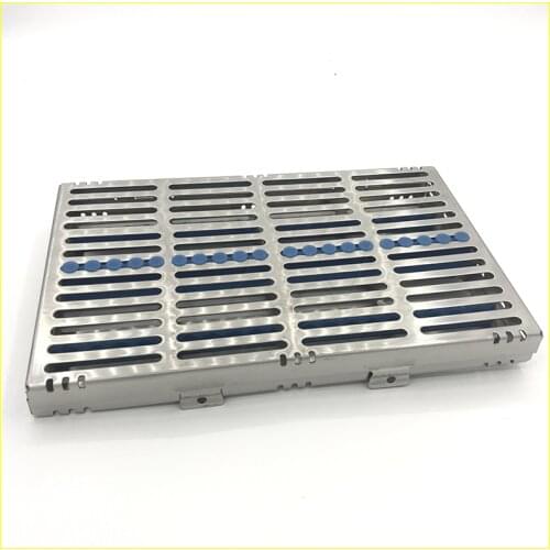 NEW Professional Dental Sterilization Cassette Rack Tray Box for 20 Surgical Instruments