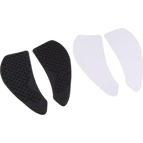 2pcs Durable Motorcycle Tank Traction Pads Side Gas Fuel Grip Knee Stickers for Kawasaki Z1000 2010-2013, Rubber