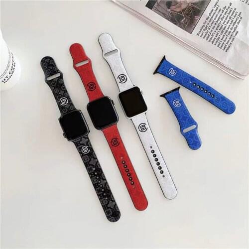 Fashion sports strap accessories for Apple Watch 38 40 42 44 mm for iWatch 4 series 3 5 SE 6 ladies smart watch wristband