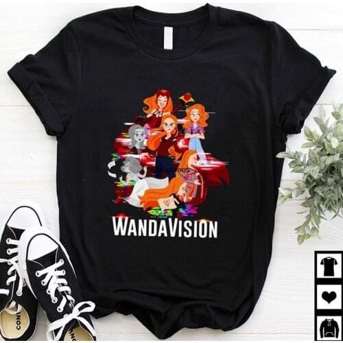 WandaVision Shirt Series Wanda Maximoff Shirt Wanda Vision Couple TV Series Show Shirt Scarlet Witch Shirt Wanda TV Shirt
