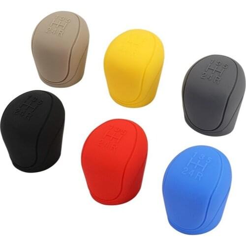 Silicone car gear cover wear-resistant handbrake cover For Fruis Transit gear cover export hot sale