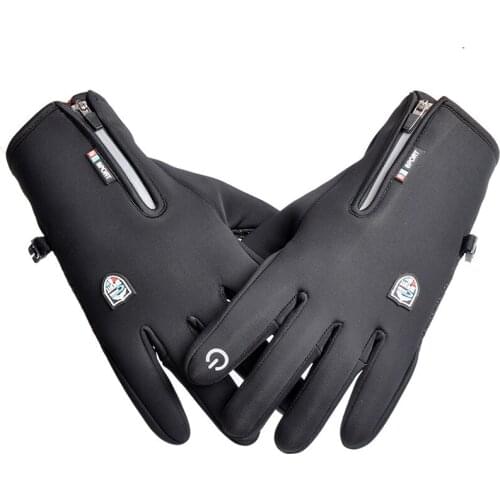 Thermal Winter Gloves For Men Women Outdoor Sports Breathable Cycling Skiing Touch Screen Velvet Driving Riding Thermal Gloves