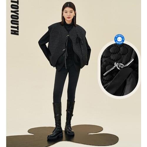 Женские стеганые куртки Toyouth China At AliExpress