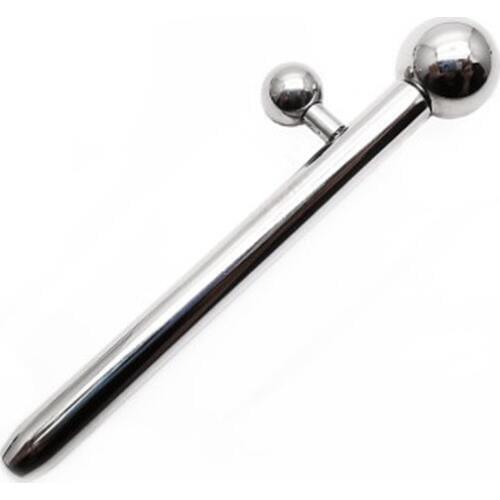 Stainless steel urethral sound Prince Wand Curved penis plug tube sex toy for men