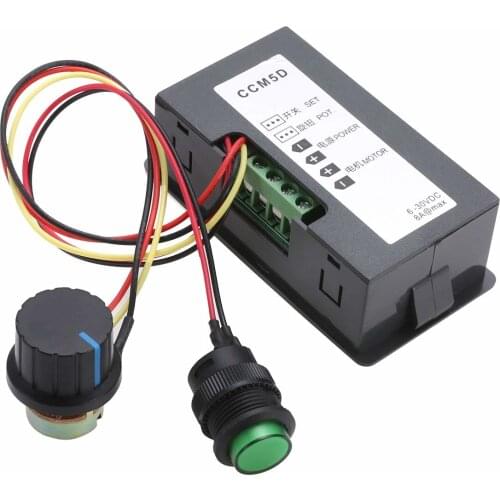 PWM Motor Speed Controller Pulse Modulation Regulator Stepless Variable Speed/Forward and Reverse Speed Regulation (PWM 8A)