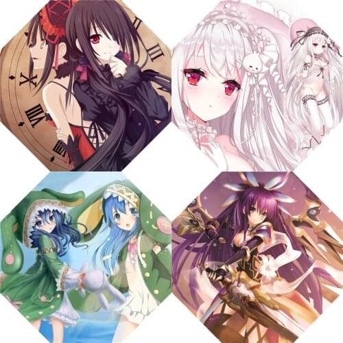 1pcs Anime DATE A LIVE Tokisaki Kurumi Printed Umbrella Sun Rain Unfoldable Umbrella Cosplay Prop Decor Boy Girl Gift