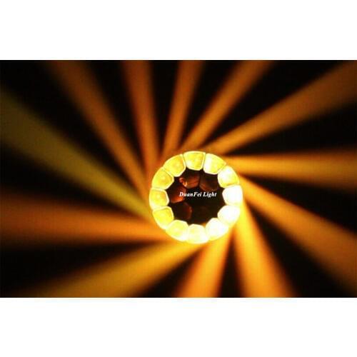 10unites high bright led bee eyes beam moving head dmx zoom lyre dj moving head led rgbw 19x15w