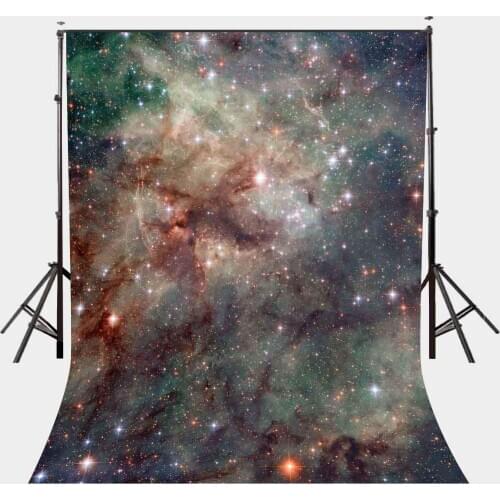 5x7ft Beautiful Sky Picture Backdrop Shining Stars Photography Background Studio Background