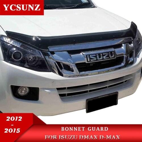 ABS Bonnet Scoops Hoods Guards Accessories For Isuzu Dmax d-max 2012 2013 2014 2015 New Styling YCSUNZ