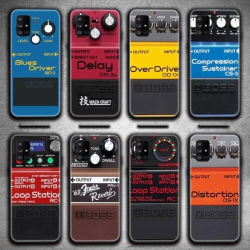 Boss Distorion Pedal Phone Case For Samsung Galaxy A52 A21S A02S A12 A31 A81 A10 A30 A40 A50 A70 A80 A71 A51 5G