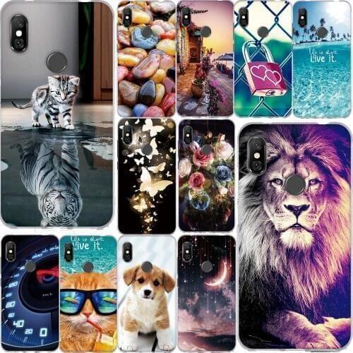 Phone Case For Xiaomi Redmi Note 6 Pro Case 6.26 '' Silicone Soft TPU Case For Redmi Note 6 Pro Capa Note6 Pro 6Pro Bumper Cute