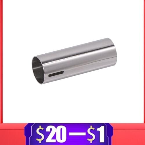 High Quality Stainless Steel 100% 85% 80% Cylinder for Airsoft AEG Gearboxes Smooth Inner Wall Full Flow Paintball Accessories