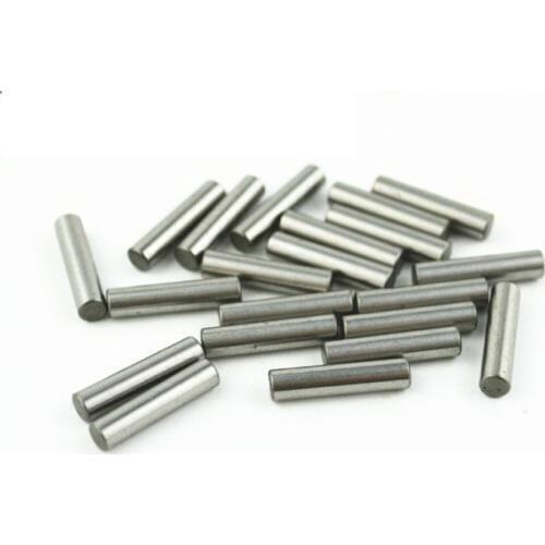 200PC Dia.2mm Length 3 4 5 8 10 12 14 16 18 20 22 24 26 28 30MM Bearing Steel Locating Pin Needle Roller Thimble Cylindrical Pin