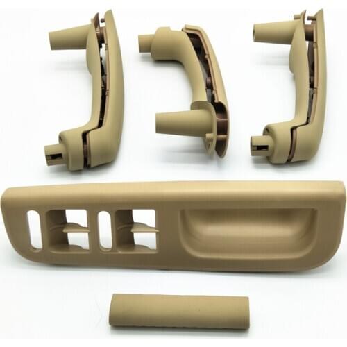 For VW Bora Golf 4 MK4 for Jetta 1999-2004 Door Handle Inner Handle Inner Armrest Trim Cover Lifter Switch Frame Switches Panel