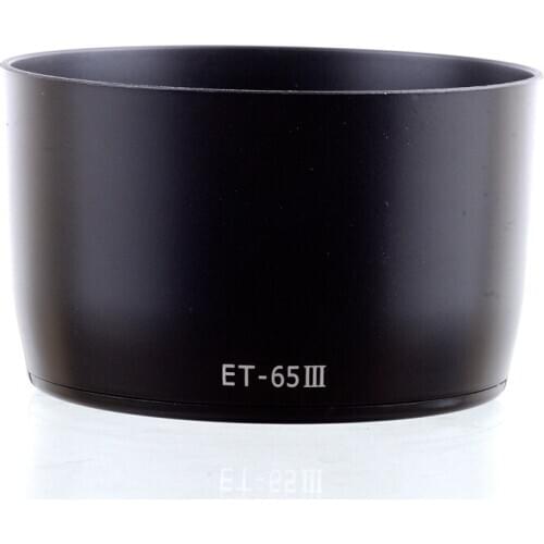 ET-65III Lens Hood for Canon EF 85mm f/1.8 USM 100mm f/2, SF EF 135mm f/2.8 Lens Hood ET65 III ET 65 III