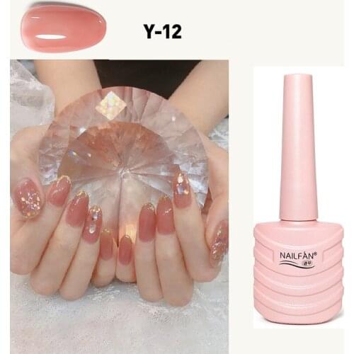 16 Color Nail Polish Gel Manicure For Nails Semi Permanent Varnish Top Coat UV LED Gel Varnish Soak Off Nail Art Jade Color Glue