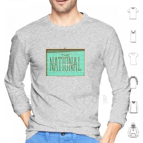 The National Concert Poster Hoodies Long Sleeve National Concert Music Tempe Arizona 2010