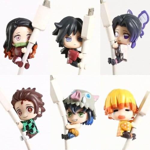 Demon Slayer on the cable vol.1 BOX 6 set Figure Nezuko Shinobu Zenitsu Tanjiro