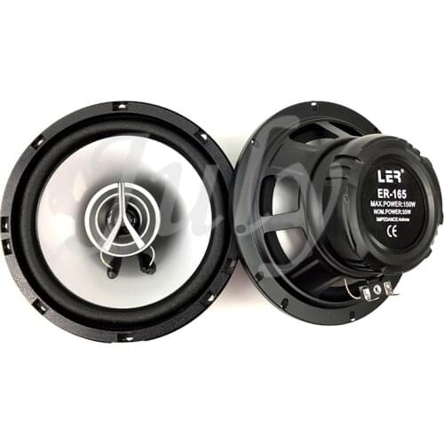LER165 car 6.5 inch coaxial speaker car speaker 6.5 inch high and low bass copper speaker vocal transparency