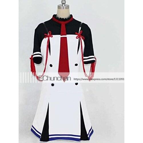 Kantai Collection Murakumo Kaini New in Stock Retail / Wholesale Halloween Christmas Party Uniform includes gloves