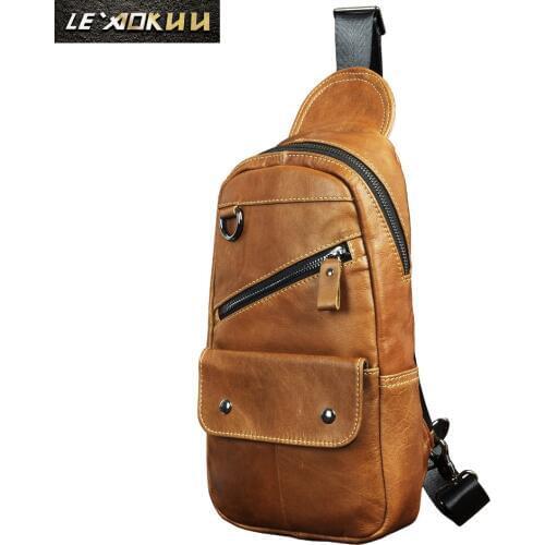 Le'aokuu Men's Leather Backpacks China