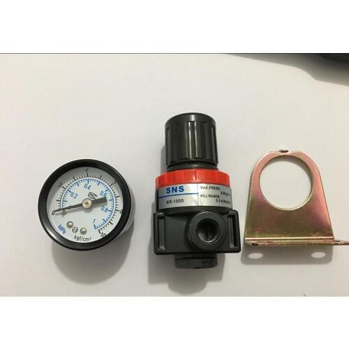 MINI Pneumatic Air Pressure Regulator 1/8" BSPT w/ Gauge 650L/min AR1500
