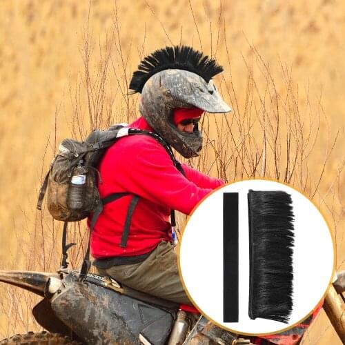 Motorcycle Helmet Mohawk Decor Motorbike Helmet Decal Riding Decoration
