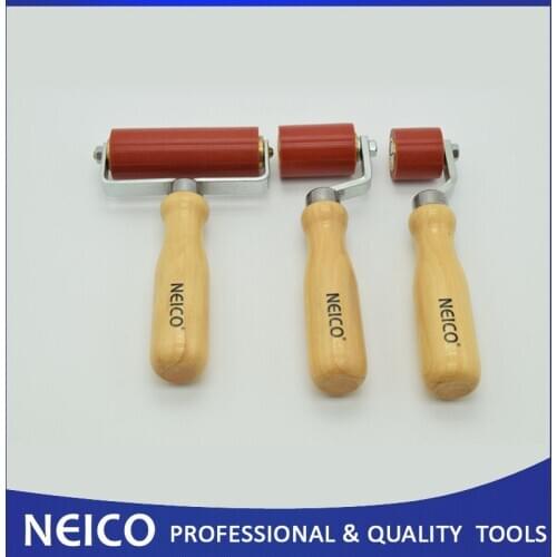 3PCS Roofing Membrane Installing Set Tools , Silicone Roller ,Seam Rollers Set